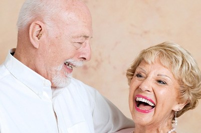 Couple with dentures in Putnam 