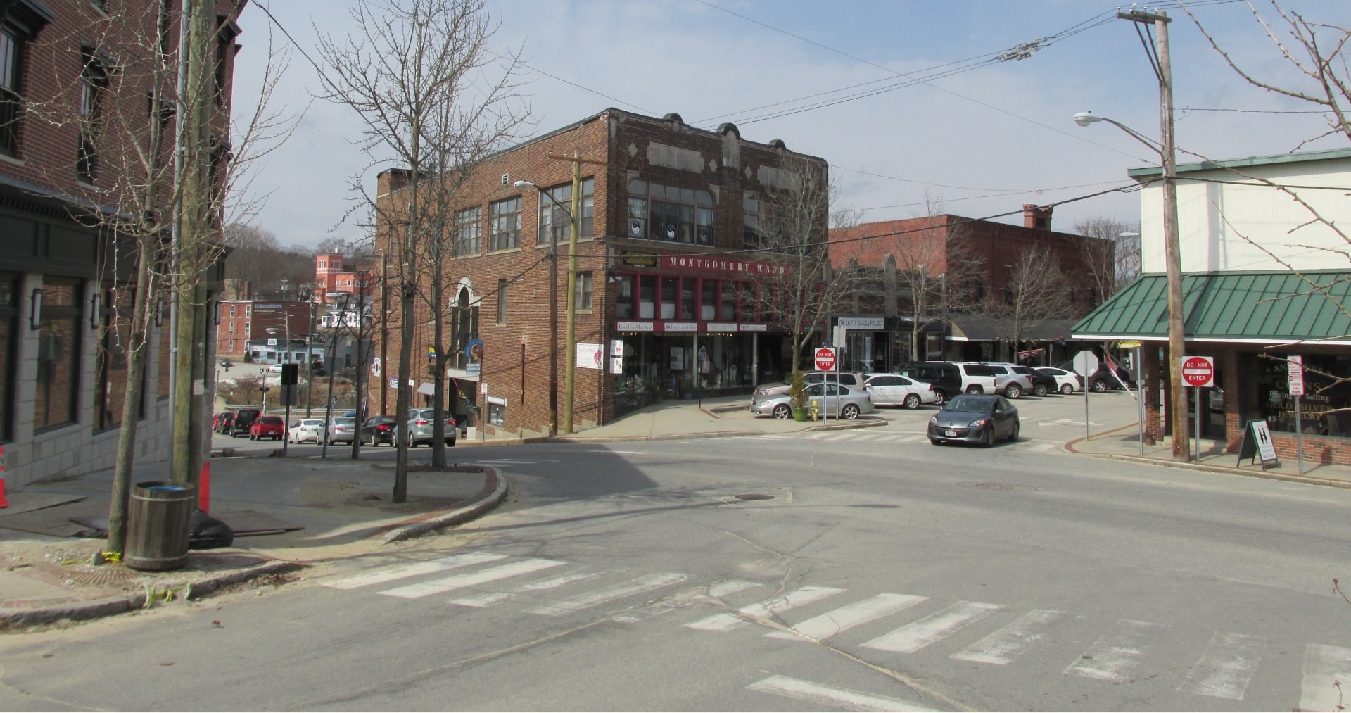 Downtown area of Putnam Connecticut