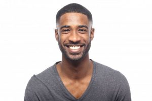 man smiling